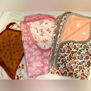 3 Gerber Moments Baby Blankets